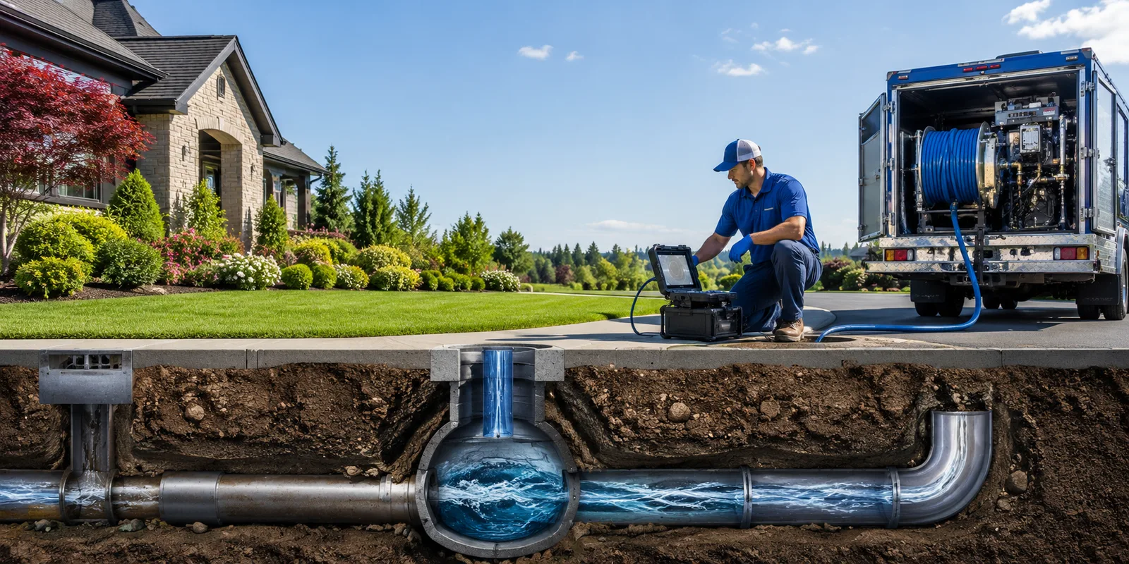Drainage restoration information for Keshena, WI